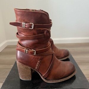 FREEBIRD BAKER COGNAC BOOTS